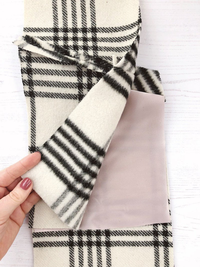 Rumana Coat Sewalong - Cutting, interfacing and sewing the pockets