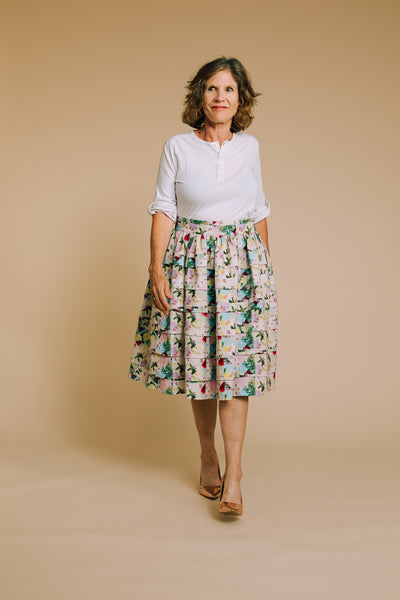 Tucked Stitch Skirt
