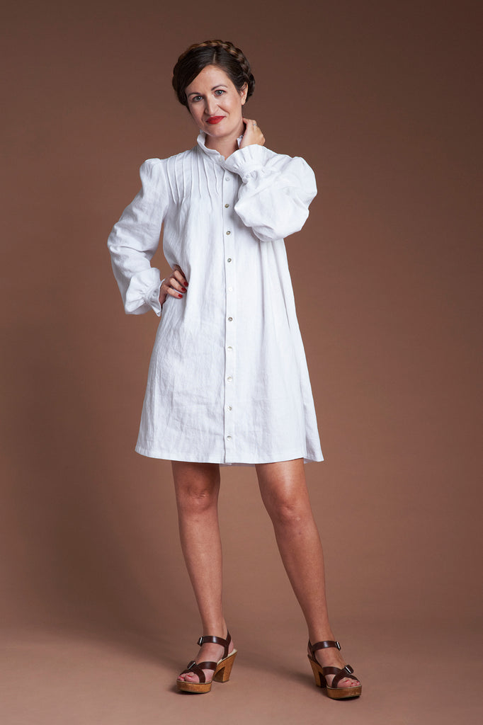 shirt dress pattern By Hand London Marie Shirt & Dress