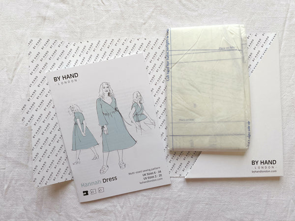 Hand Hannah Pattern Hannah Dress Sewing Pattern – By Hand London