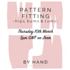 Pattern fitting: hips, bums & tums - Webinar Recording