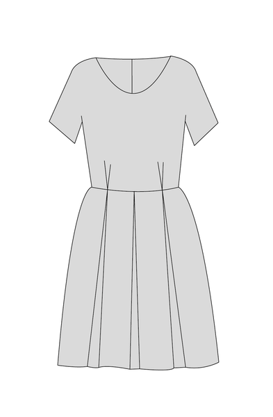 Zeena Dress - PDF Sewing Pattern – By Hand London