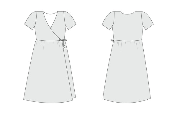 Little Hannah Dress - PDF sewing pattern – By Hand London