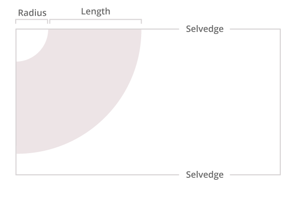 Circle skirt pattern clearance generator